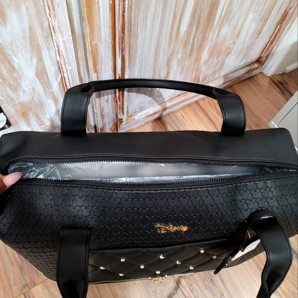 NWT Disney Mickey Mouse Embossed Weekender - Picture 11 of 15